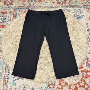 Caslon linen blend pants size 3x
